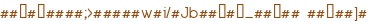 #######;>#####w#i/#Jb###_####
####]#