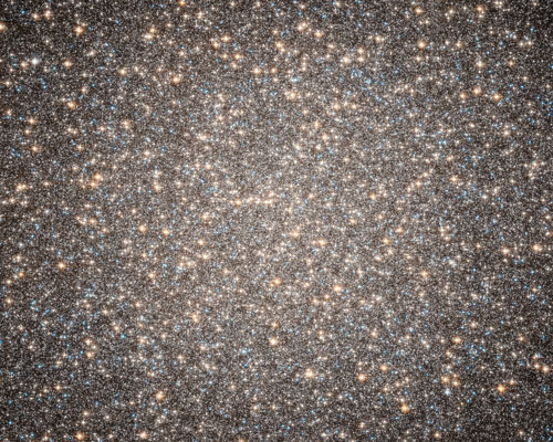 L'amas globulaire Omega Centauri vu par le téléscope Hubble